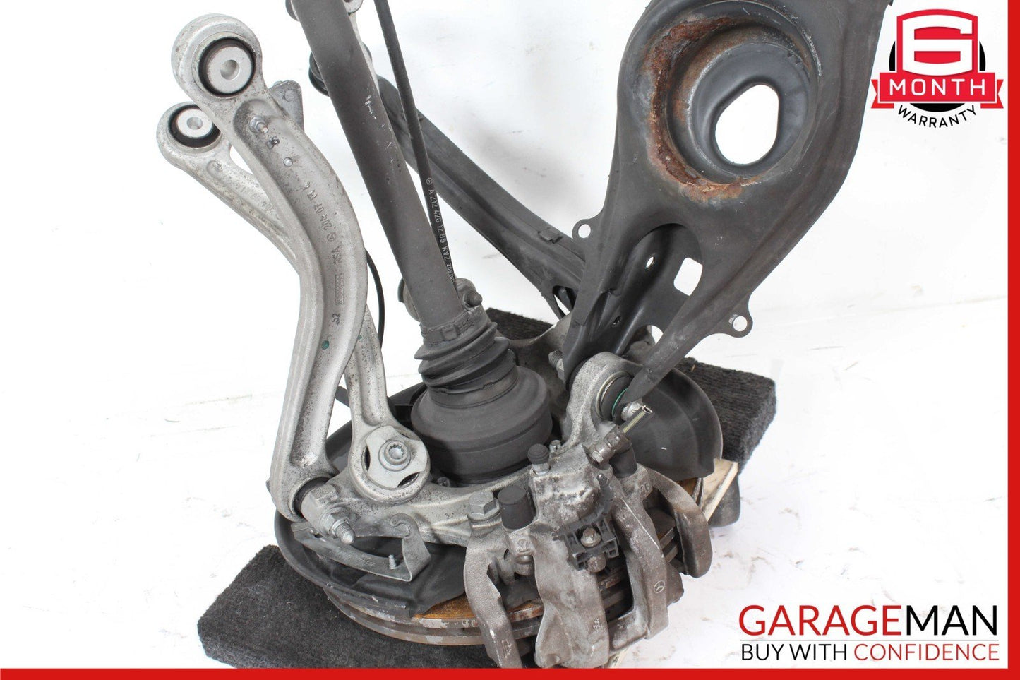 12-18 Mercedes W218 CLS550 Rear Left Spindle Knuckle Hub Drive Axle Shaft Assy