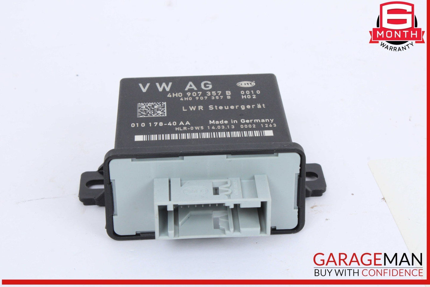 12-18 Audi A7 A6 Head Light Head Lamp Range Control Module Unit 4H0907357B OEM