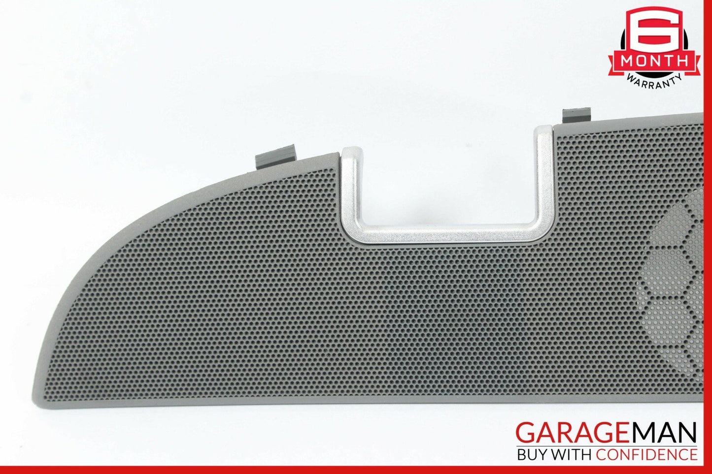 03-12 Mercedes R230 SL500 SL550 Rear Deck Speaker Cover Trim Panel Grey OEM