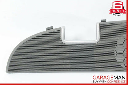 03-12 Mercedes R230 SL500 SL550 Rear Deck Speaker Cover Trim Panel Grey OEM