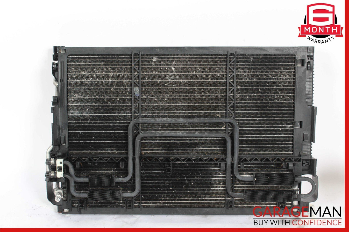 07-09 Mercedes W221 S550 CL550 Engine Motor Cooling Radiator A/C Condenser Assy