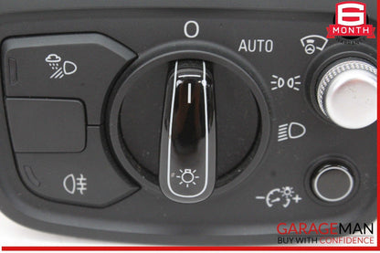 11-18 Audi A8 S8 Front Left Side Dash Head Light Lamp Control Switch OEM