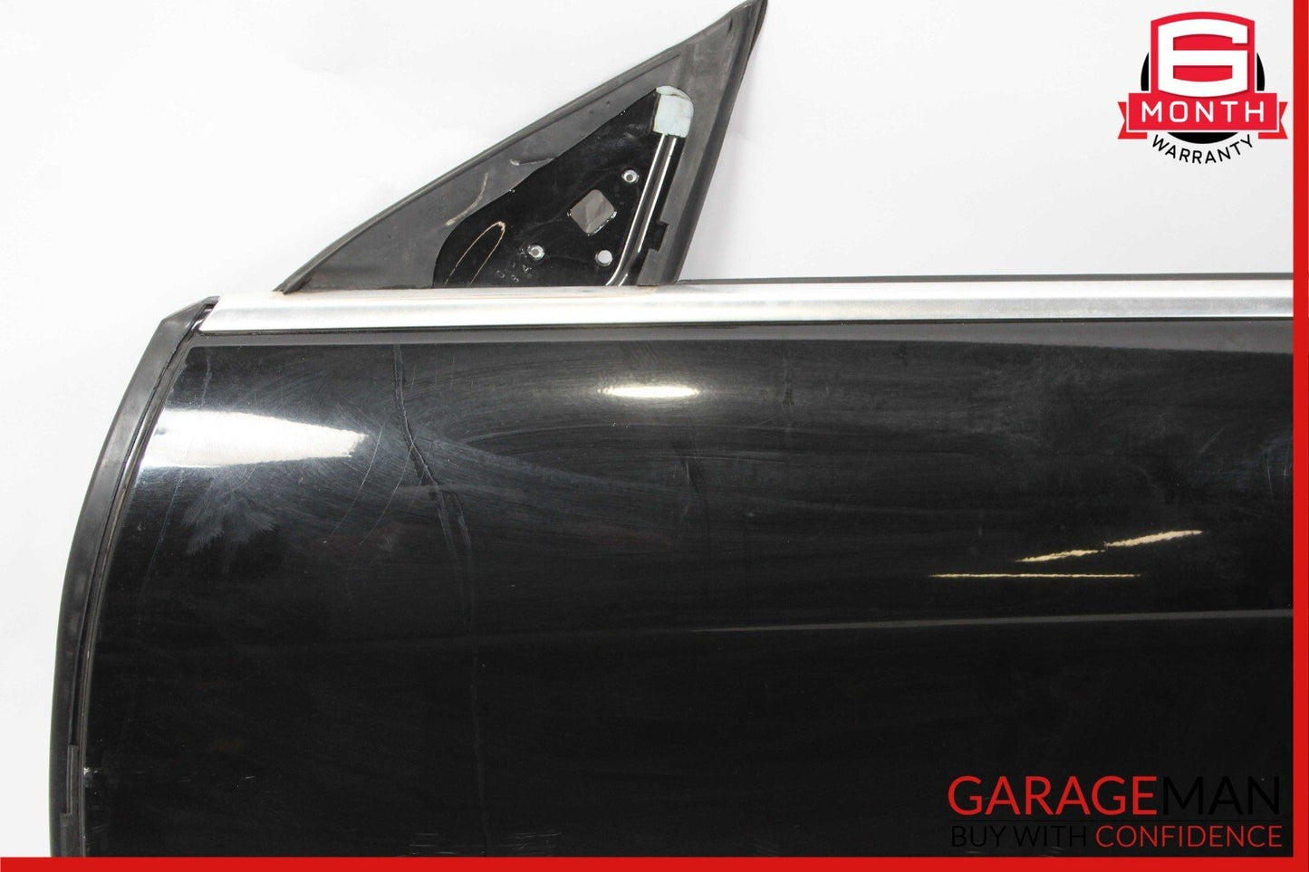 07-14 Mercedes W216 CL550 CL65 Front Left Exterior Door Shell Frame Panel Black