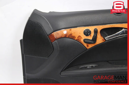 07-09 Mercedes W211 E350 Interior Door Panel Front Right Side Black OEM