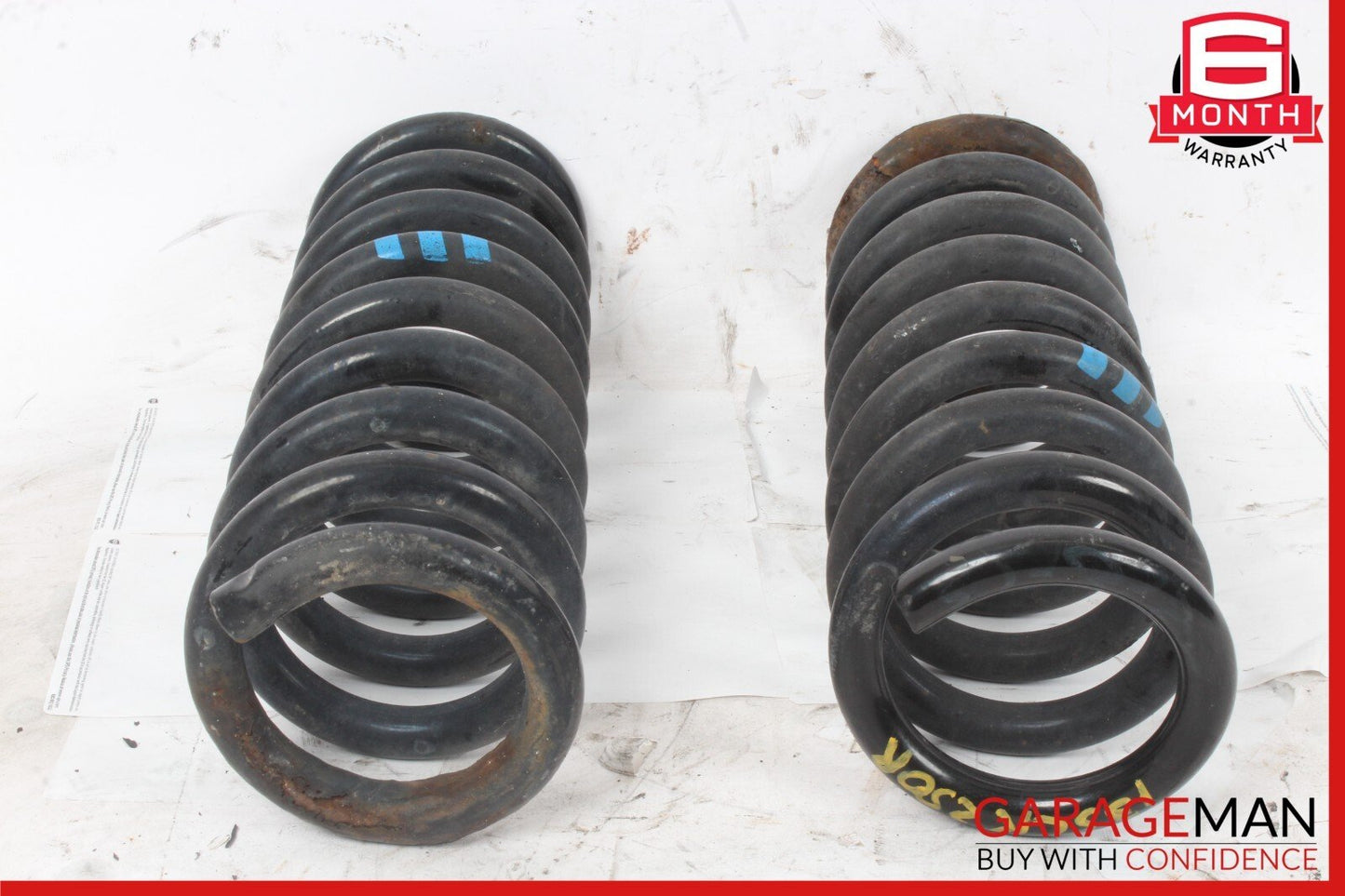 12-20 Mercedes R172 SLK250 SLC300 Rear Shock Strut Coil Spring Set of 2 OEM