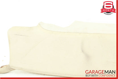 06-09 Mercedes W209 CLK350 Rear Left Side Seat Top Bolster Cushion Cover Beige