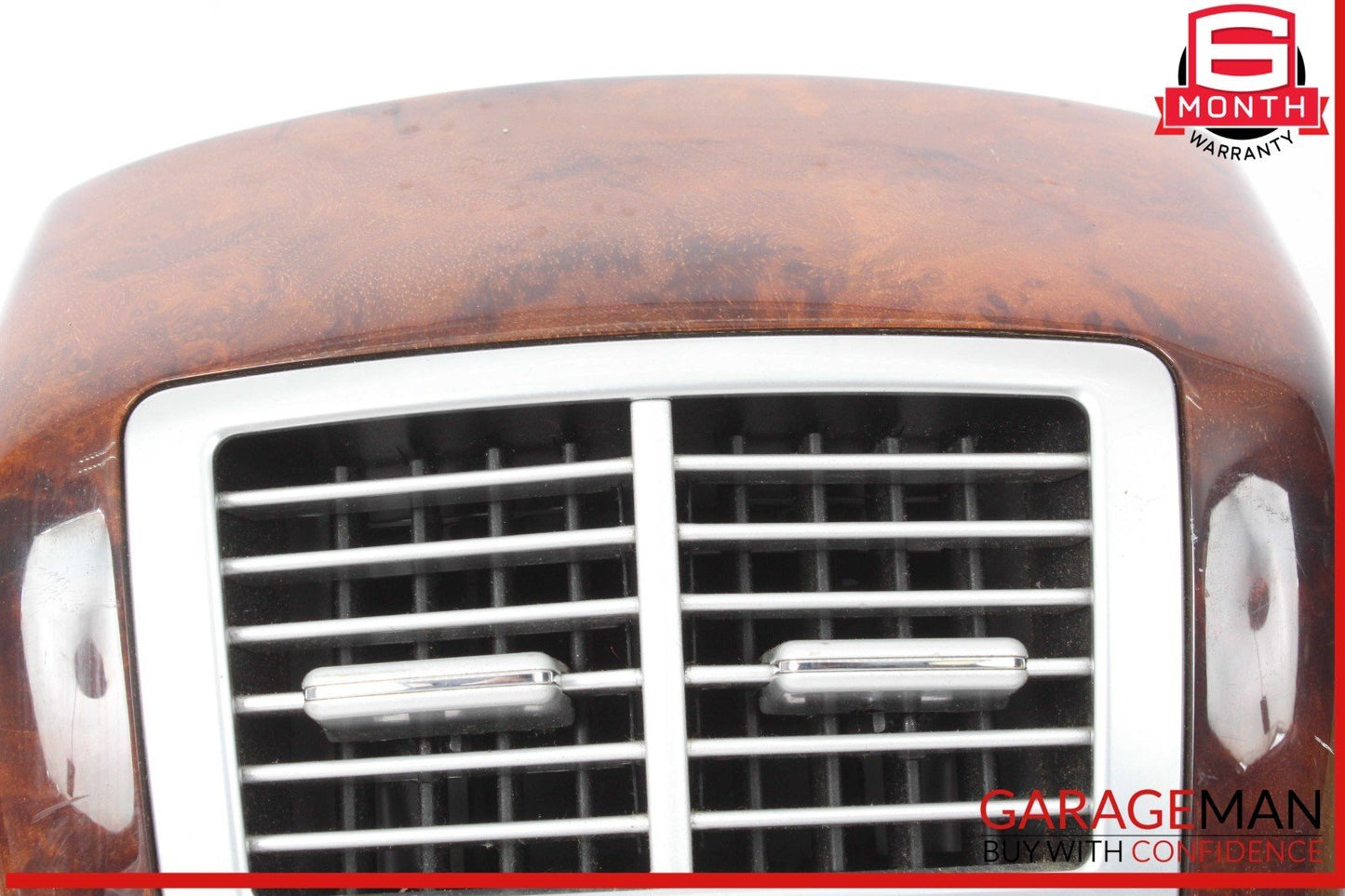 07-13 Mercedes W221 S550 Rear Center Console AC A/C Air Vent Trim 2216801639 OEM
