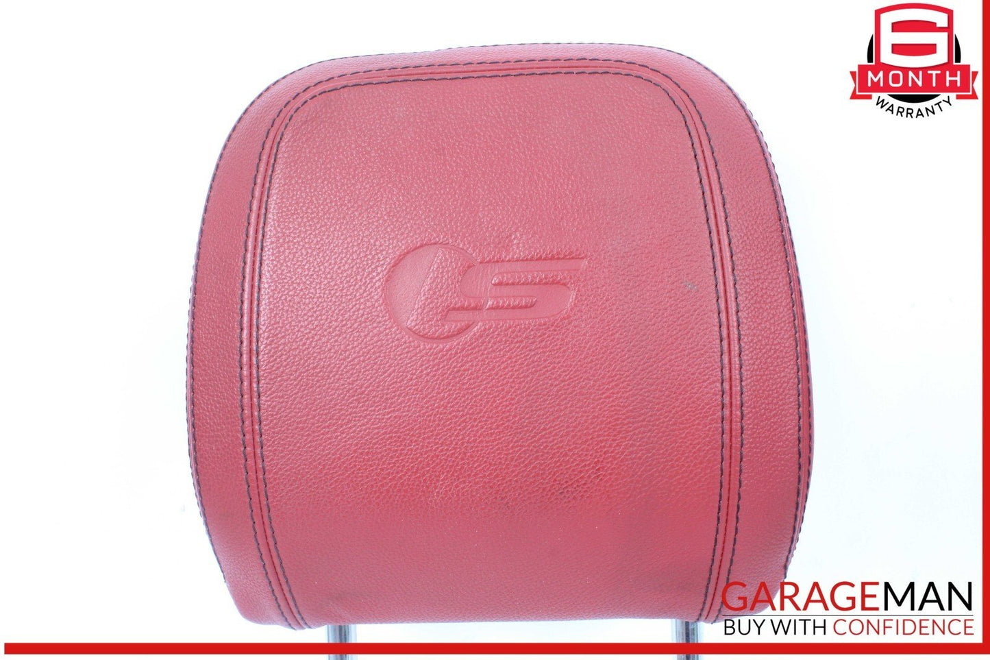 16-23 Jaguar XF XE Front Left and Front Right Side Head Rest Headrest Red OEM