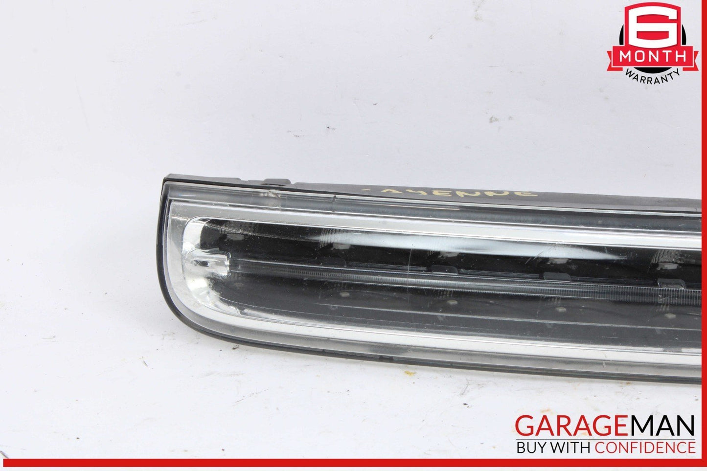 11-14 Porsche Cayenne 958 AWD Left Side LED Daytime Running Light Fog Lamp OEM