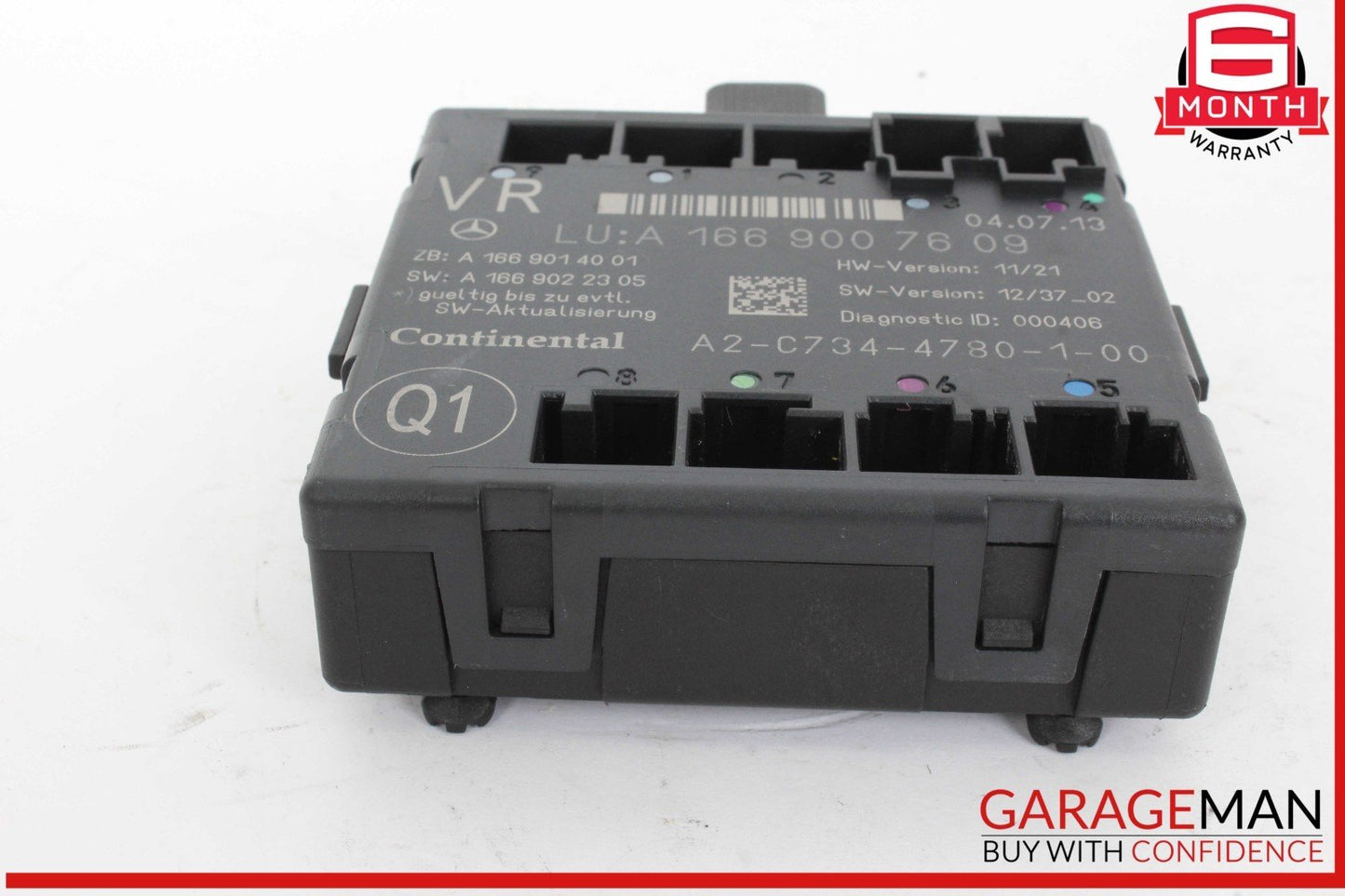 12-20 Mercedes X166 GL450 4MATIC CLA45 AMG Front Right Side Door Control Module