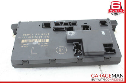 03-09 Mercedes W211 E350 E500 E63 AMG Front Left Side Door Control Module Unit