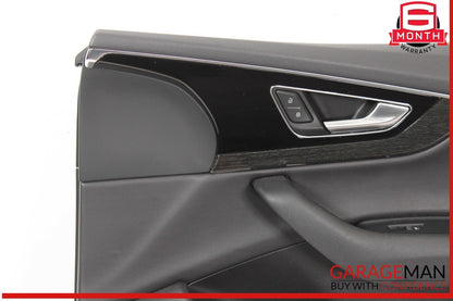17-19 Audi Q7 Front Right Passenger Side Interior Door Panel Trim OEM