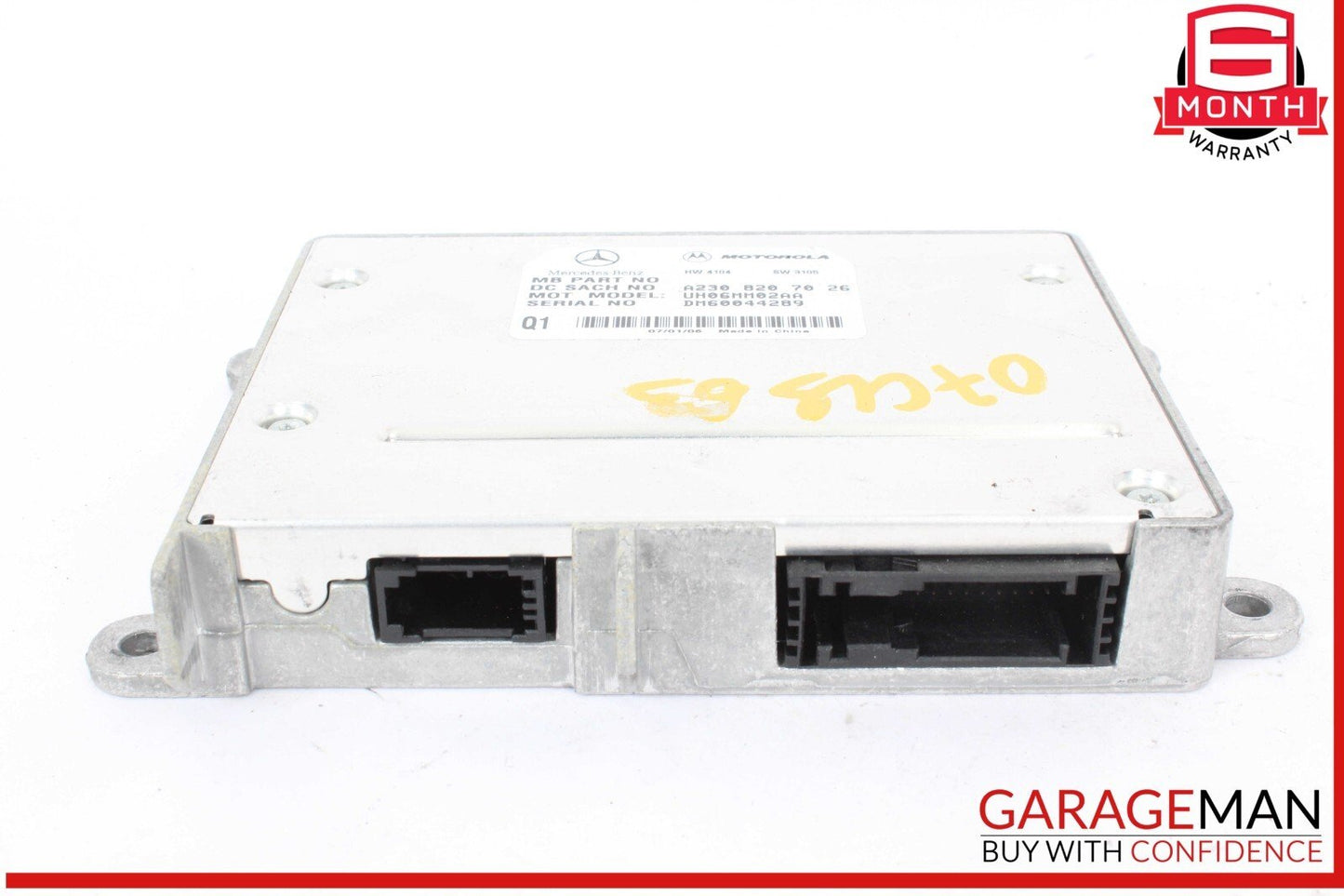 06-12 Mercedes W219 CLS63 AMG Communication Control Module 2308207026 OEM