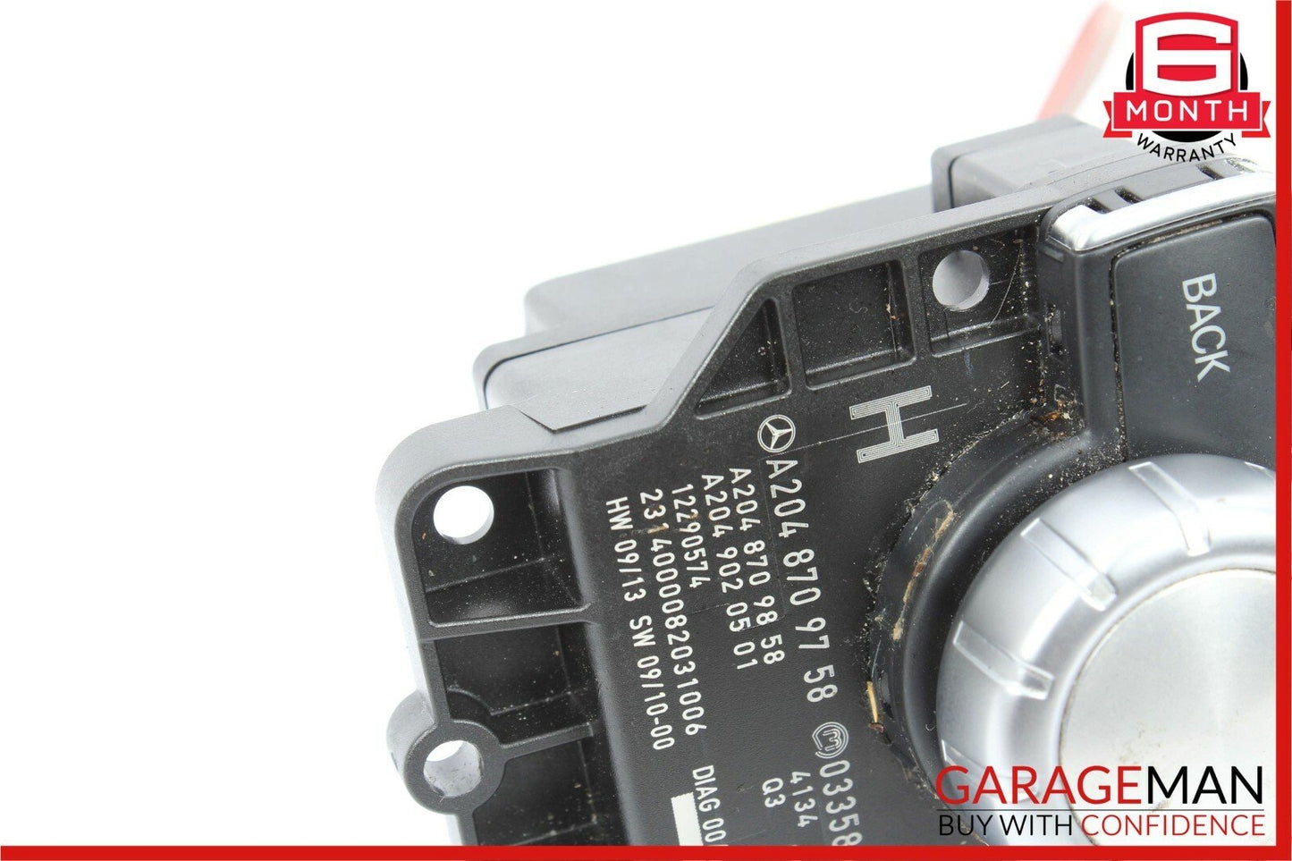 12-15 Mercedes W204 C250 E350 Console Head Unit Controller Knob Multi Switch