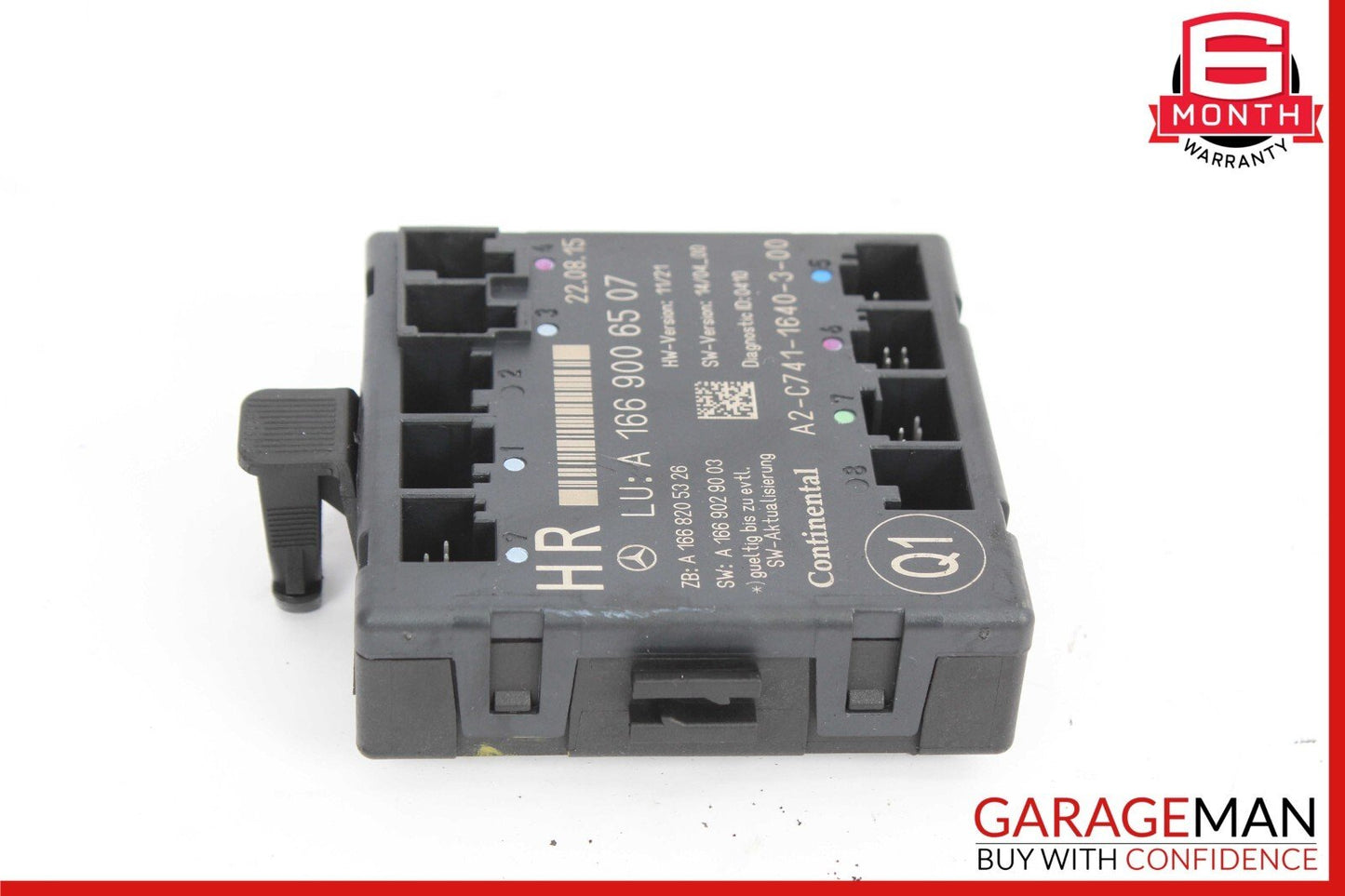 12-19 Mercedes X166 GL450 ML400 GLE350 Rear Right Side Door Control Module Unit