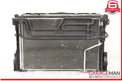 12-15 Mercedes W204 C250 Engine Motor Cooling Radiator A/C AC Condenser Assembly