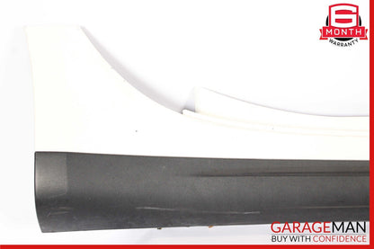 14-17 Maserati Ghibli Right Side Rocker Skirt Molding Trim Panel White OEM