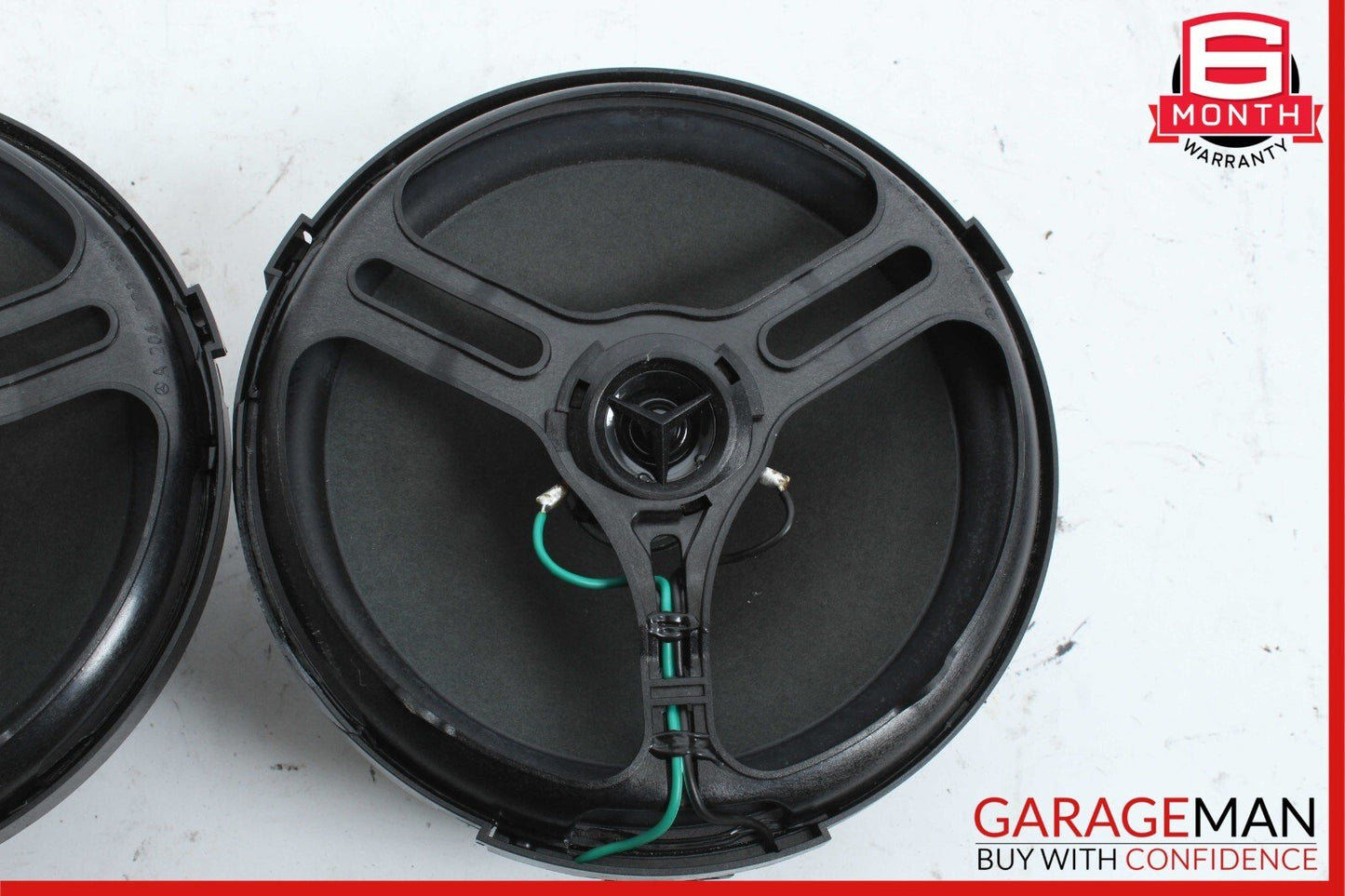 08-15 Mercedes W204 C300 Rear Left & Right Door Sound Speakers Set of 2 OEM