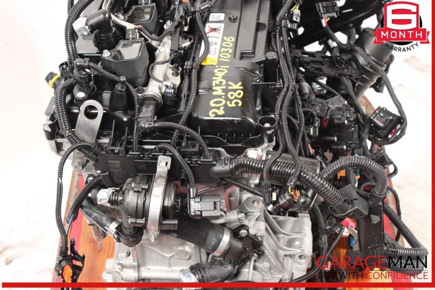 2020 BMW M340i 3.0L RWD Engine Motor Assembly OEM 58k
