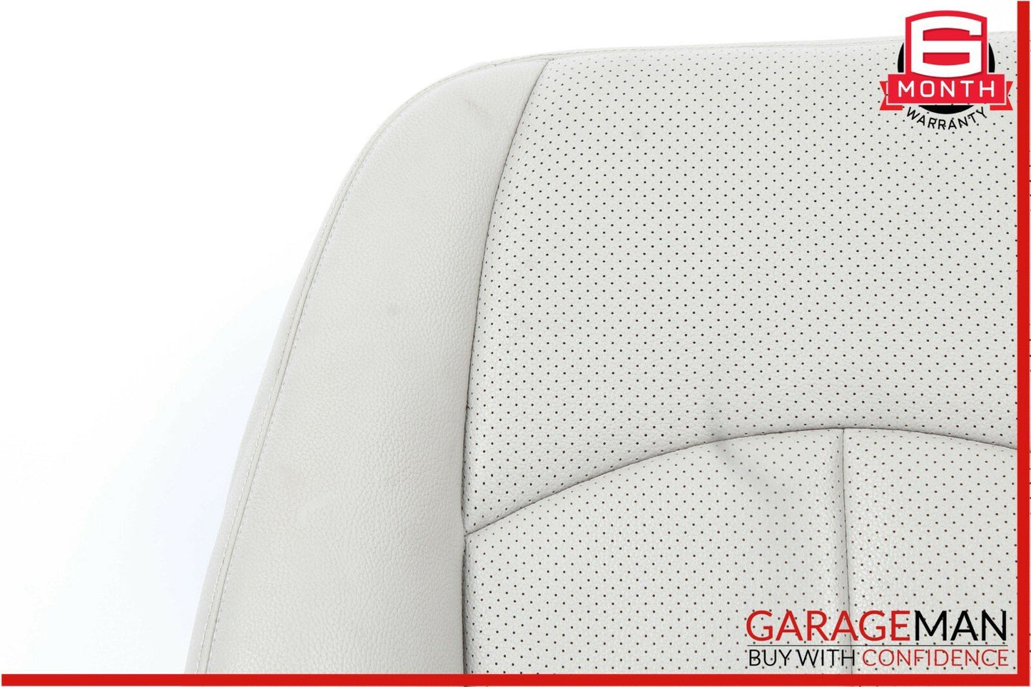 07-09 Mercedes W211 E350 Front Left / Right Top Upper Seat Cushion Cover Gray