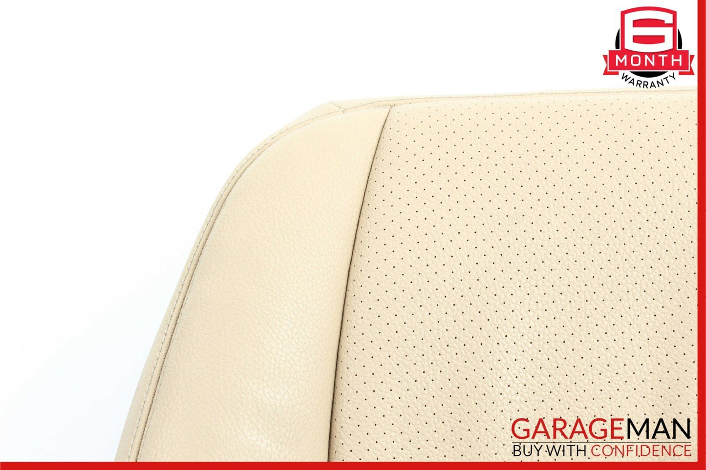 07-09 Mercedes W211 E350 Front Left / Right Top Upper Seat Cushion Cover Brown