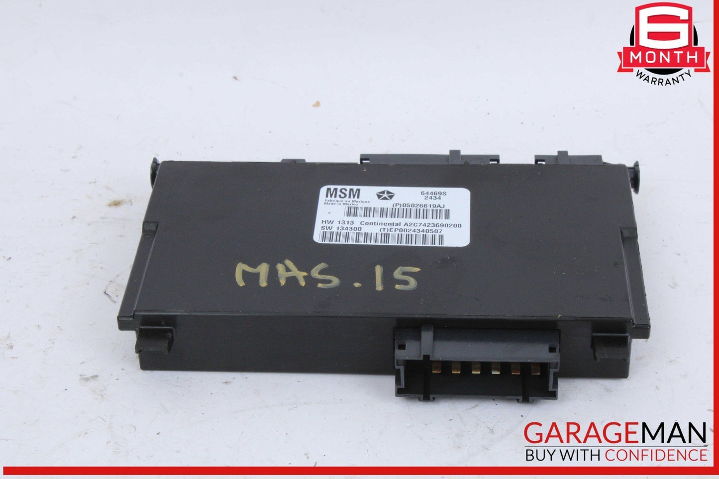 14-20 Maserati Ghibli Front Left Driver Side Seat Control Module Unit OEM