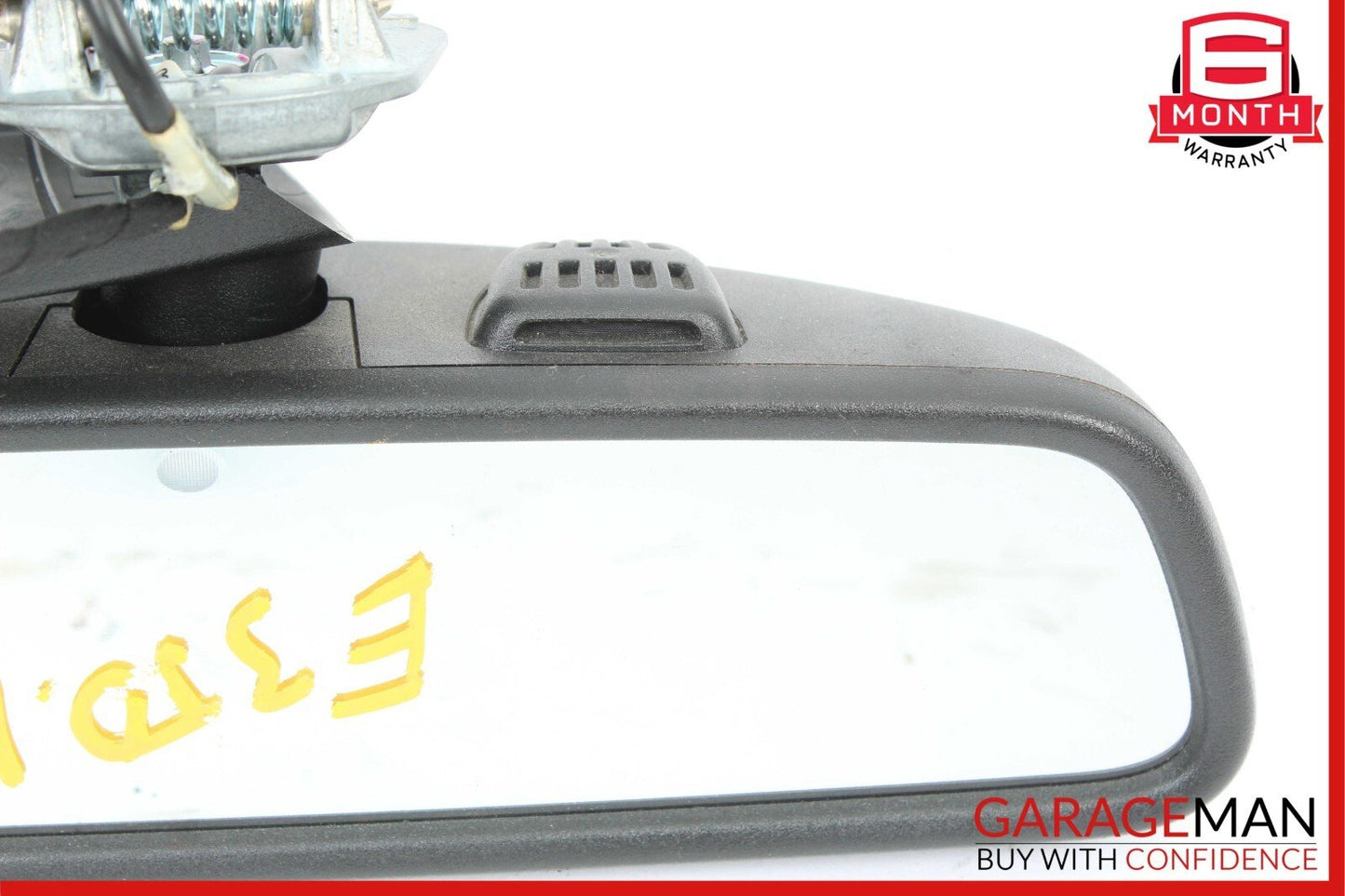 10-16 Mercedes W204 C250 E63 AMG Front Interior Upper Rear View Mirror Black
