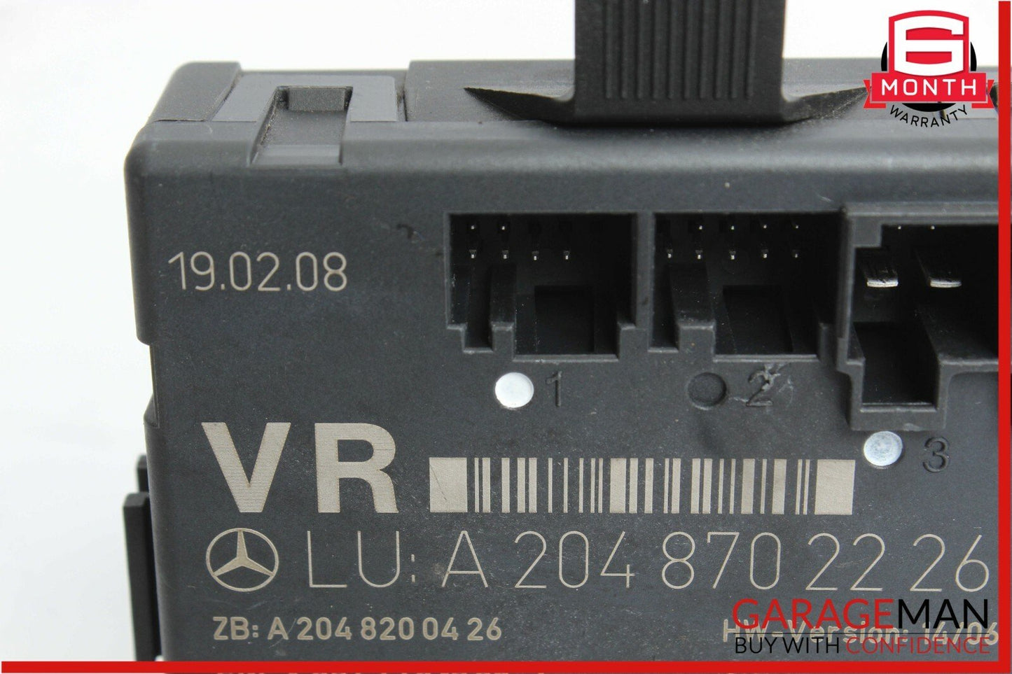 08-14 Mercedes W204 C250 C300 Front Right Passenger Side Door Control Module