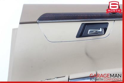 10-13 Mercedes W221 S500 Rear Right Passenger Side Interior Door Panel Grey OEM