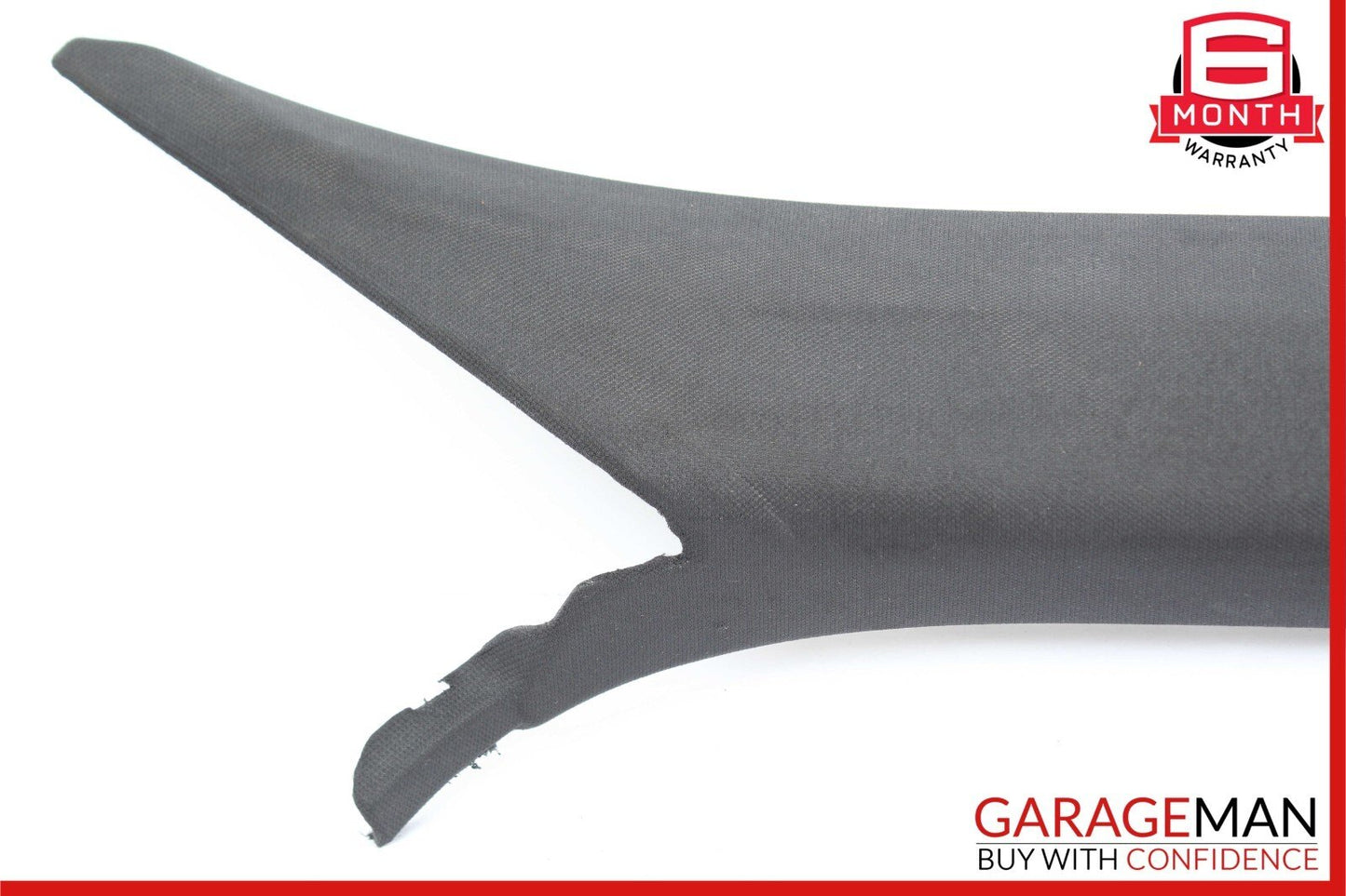 11-18 Porsche Cayenne 958 S Right Side Fairing Upper Pillar Trim Cover Black OEM