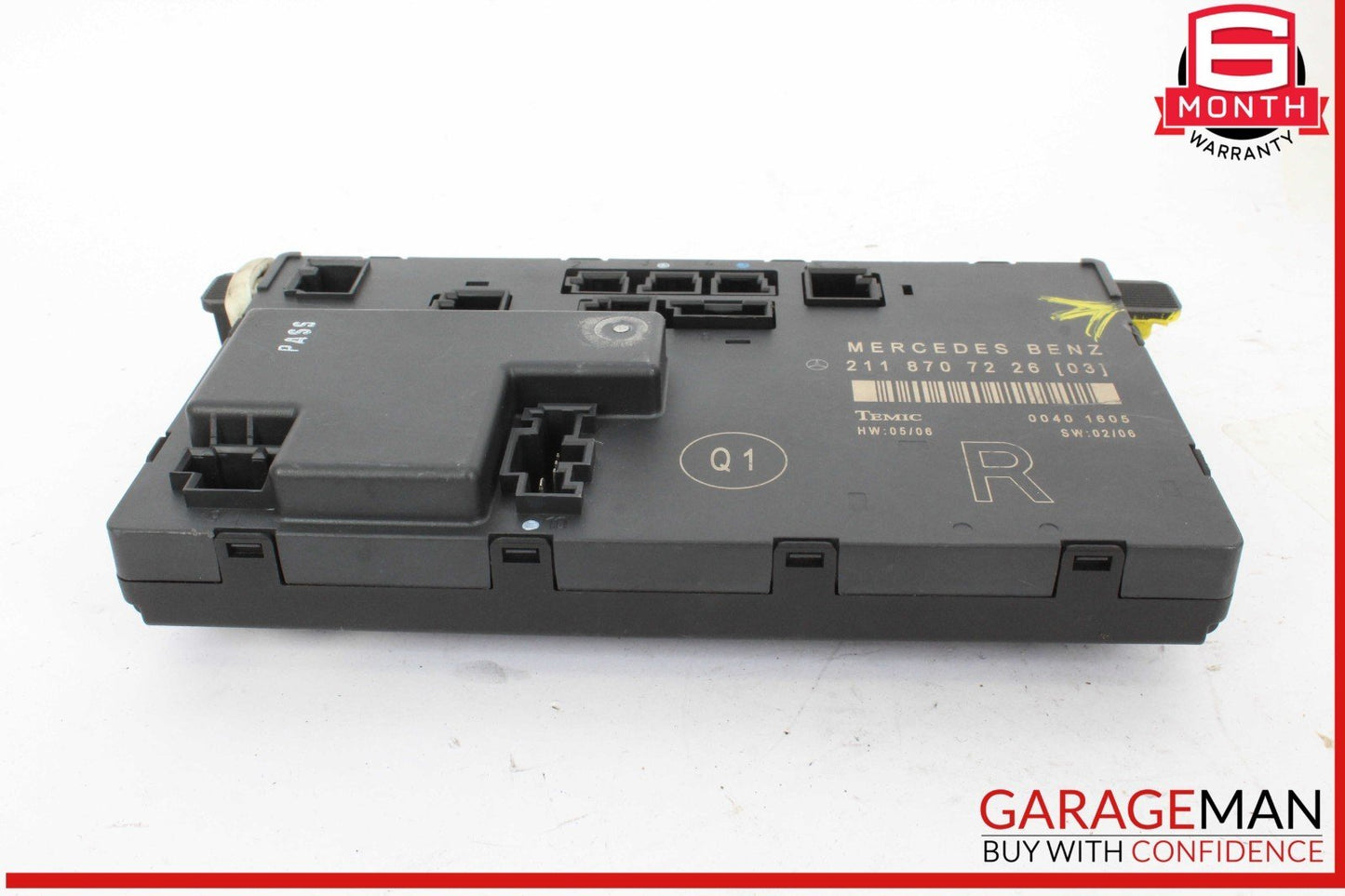 03-09 Mercedes W211 E350 E550 Front Right Passenger Door Control Module OEM