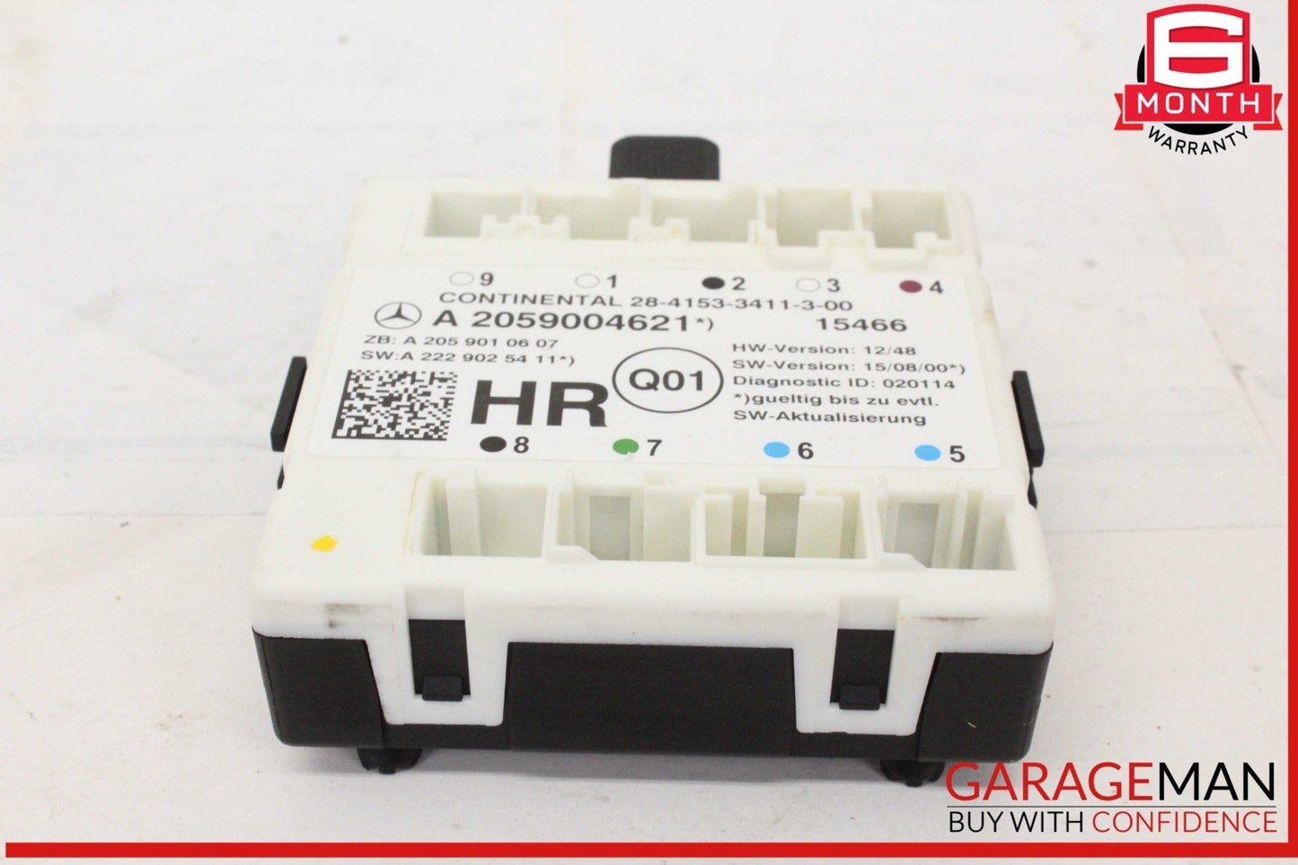 16-19 Mercedes W205 C300 C350e Rear Right Passenger Side Door Control Module OEM
