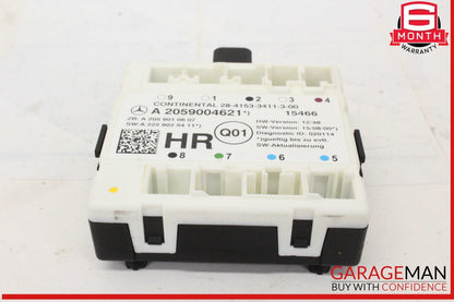 16-19 Mercedes W205 C300 C350e Rear Right Passenger Side Door Control Module OEM
