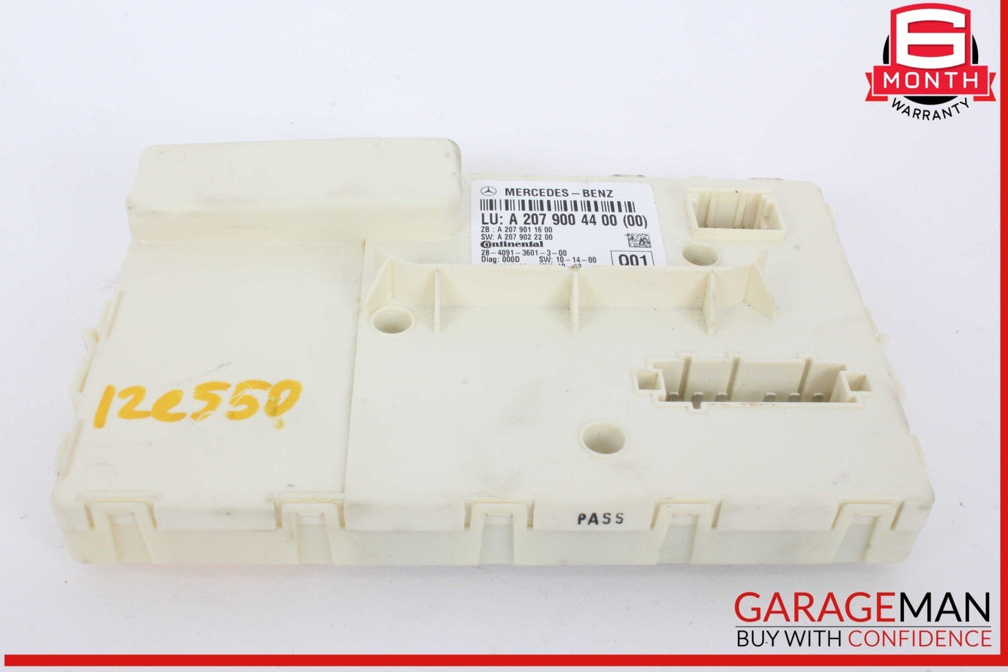 10-17 Mercedes W207 E550 Rear Window Regulator Control Module Unit OEM