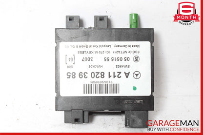 03-11 Mercedes W219 CLS63 E63 AMG Keyless Go Entry Control Module Unit OEM