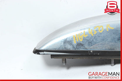 07-12 Mercedes X164 GL450 GL350 Rear Right Roof Rail Rack Cover Cap Chrome OEM