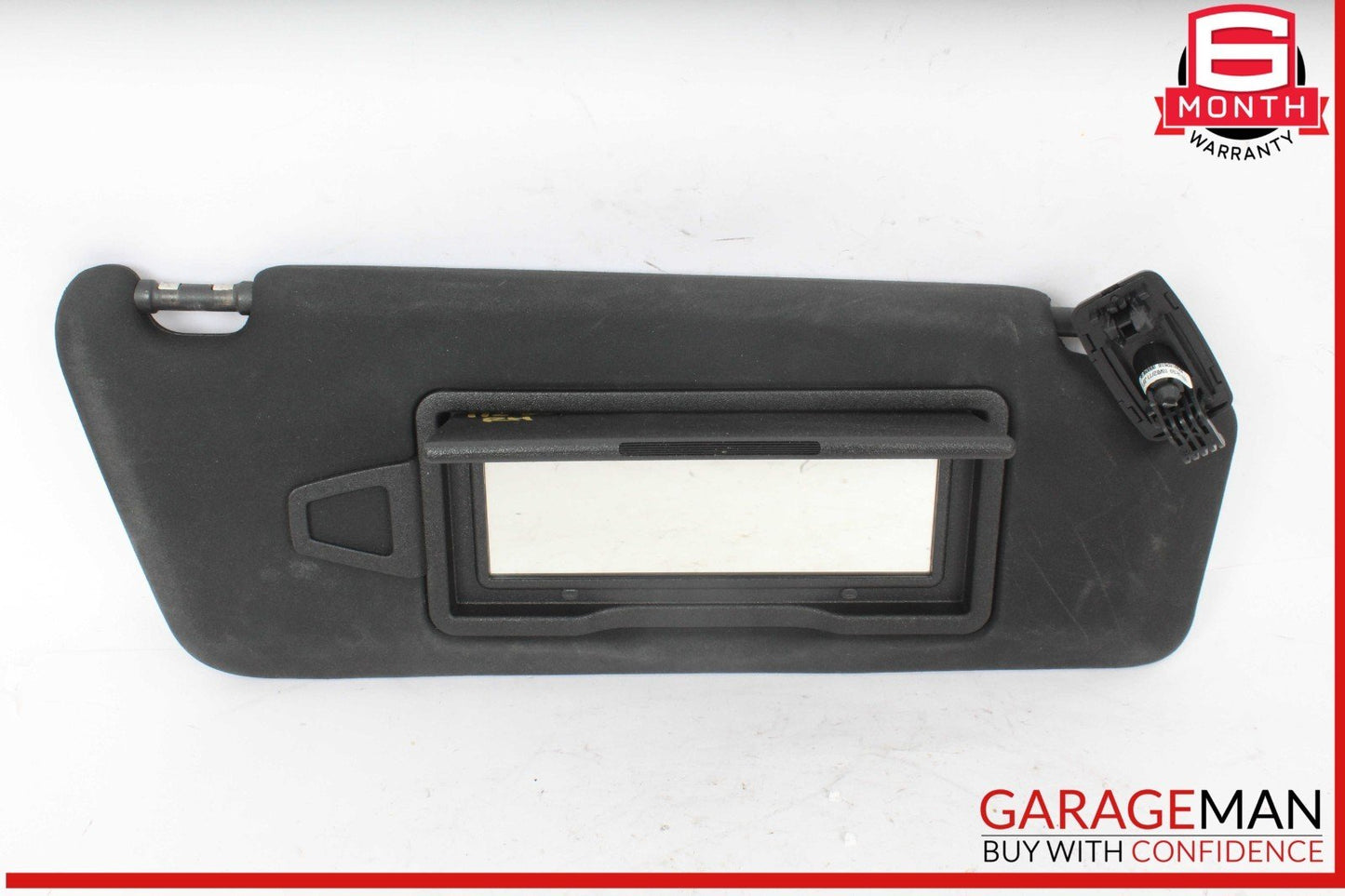 08-14 Mercedes W204 C300 C250 C350 Front Right Side Sunvisor Sun Visor Black OEM