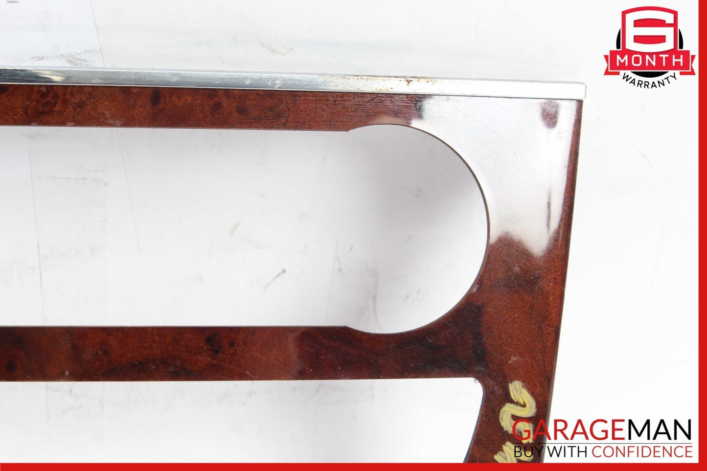 06-12 Mercedes X164 GL450 ML500 Center Console Control Trim Bezel Cover Wood
