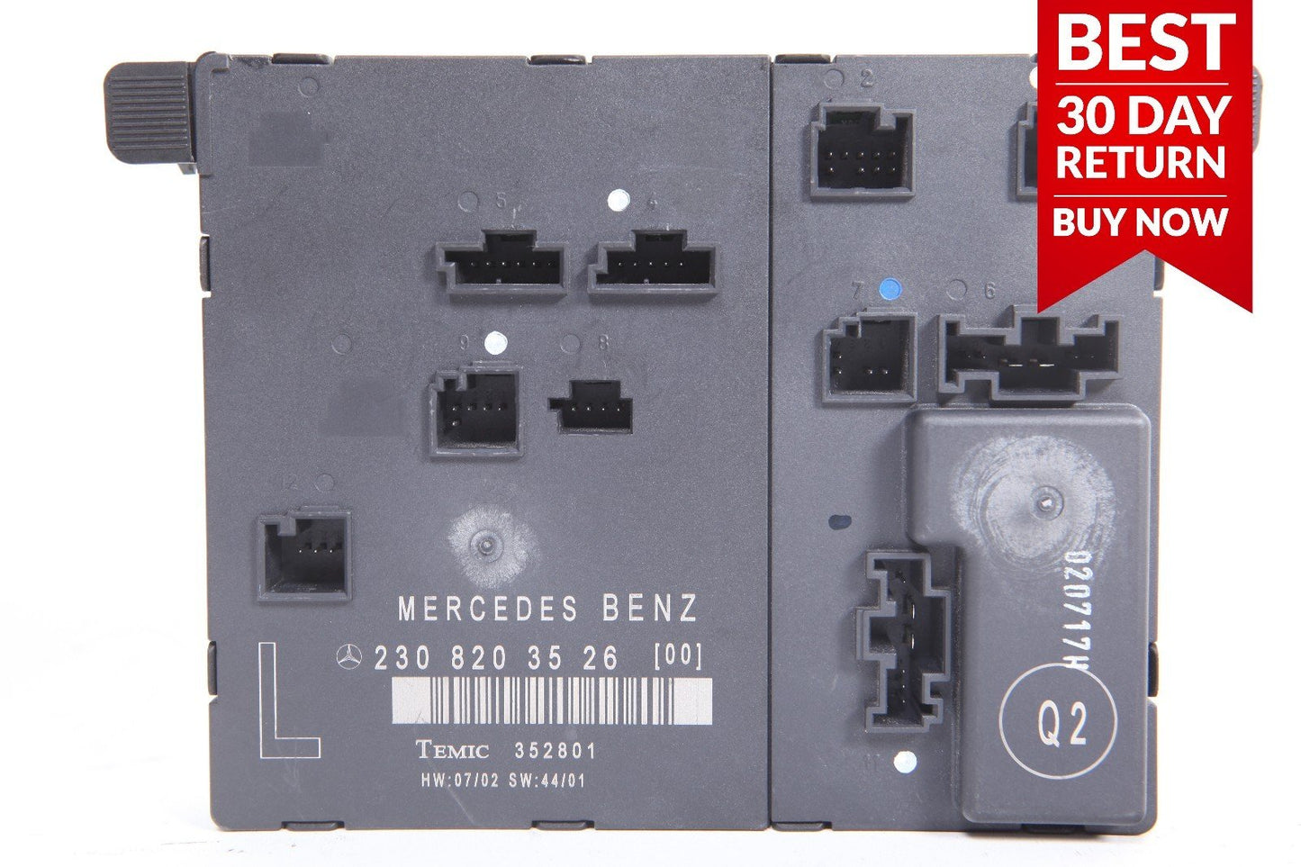 03-08 MERCEDES R230 SL55 AMG LEFT DRIVER SIDE DOOR CONTROL MODULE A74 OEM