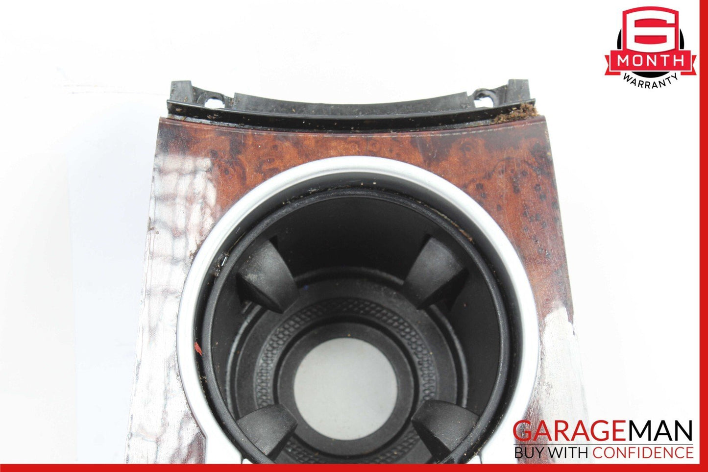 06-12 Mercedes GL450 ML350 GL350 Center Console Cup Holder Compartment Wood