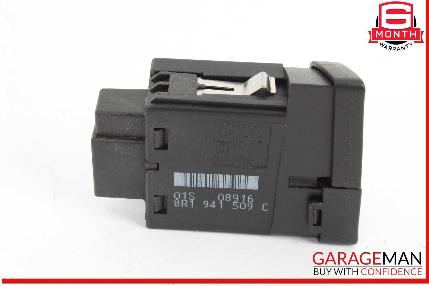 14-16 Audi SQ5 Hazard Light Control Switch Button 8R1941509C OEM