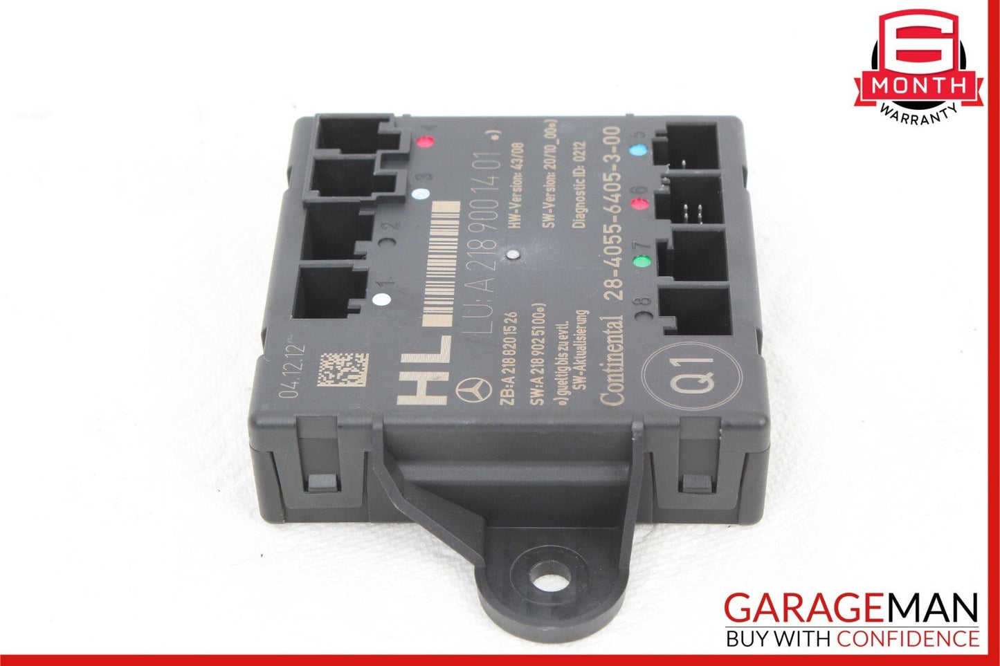 08-18 Mercedes W212 E63 AMG C250 CLS550 Rear Left Side Door Control Module OEM