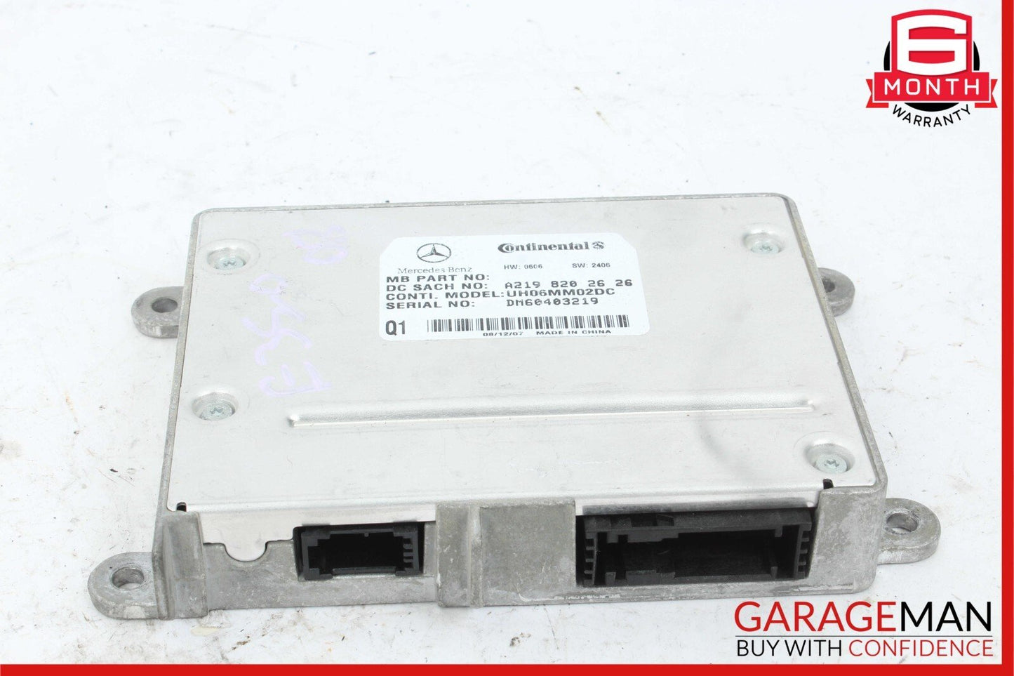 06-12 Mercedes W211 E350 SL550 Communication Control Module 2198200926 OEM