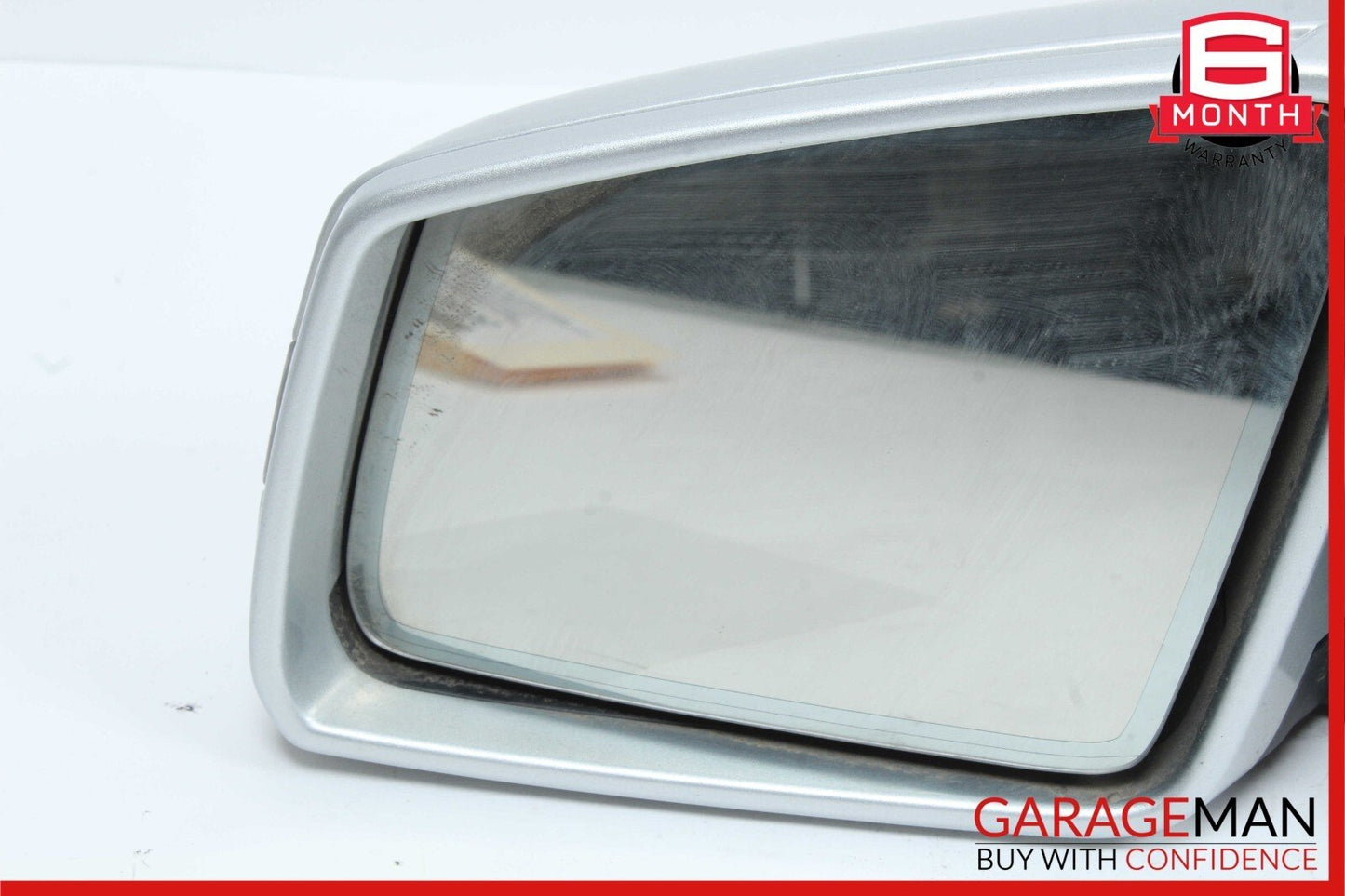 12-14 Mercedes W204 C250 Front Left Side Mirror Rear View Door Silver OEM