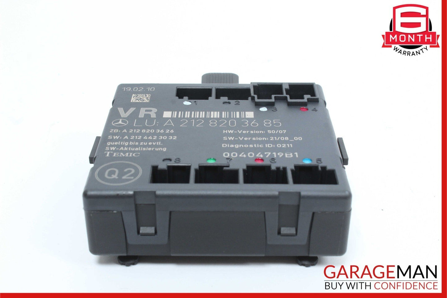 08-18 Mercedes W212 E350 C300 E400 Front Right Side Door Control Module OEM
