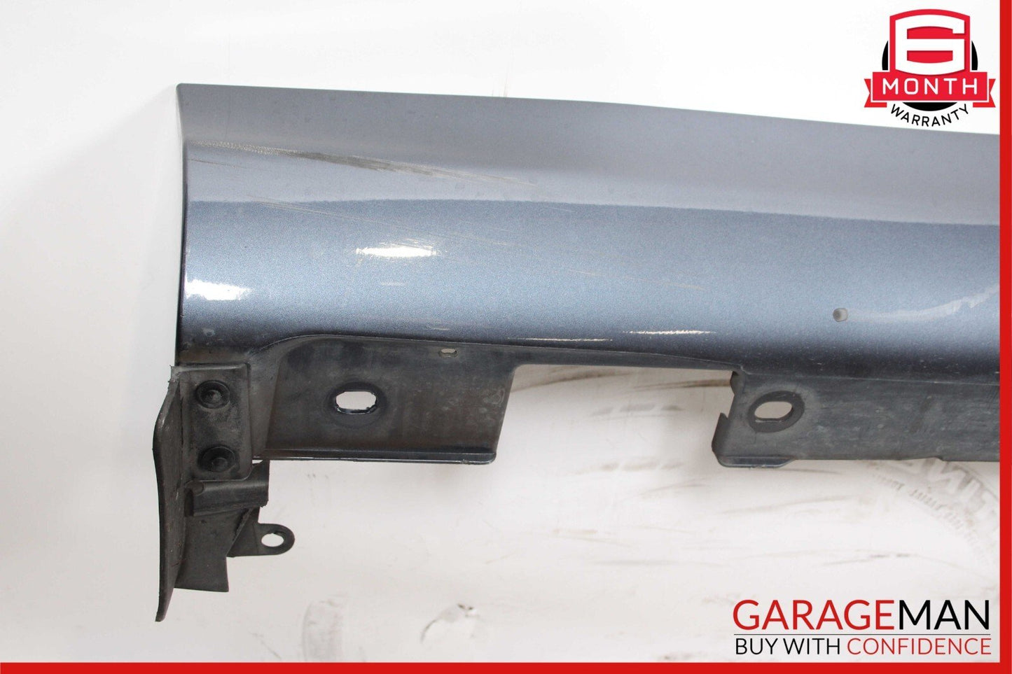 06-09 Mercedes W209 CLK350 CLK550 Base Right Rocker Molding Side Skirt Blue