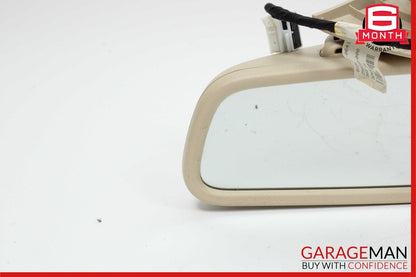 08-14 Mercedes W204 C350 C300 Top Upper Rear View Mirror Assembly Beige