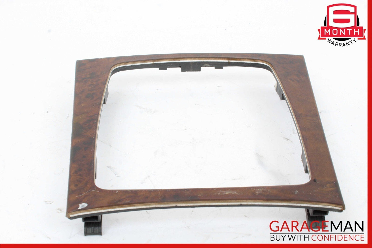 08-15 Mercedes W204 C280 C350 Center Console Gear Shift Trim Bezel Cover Wood