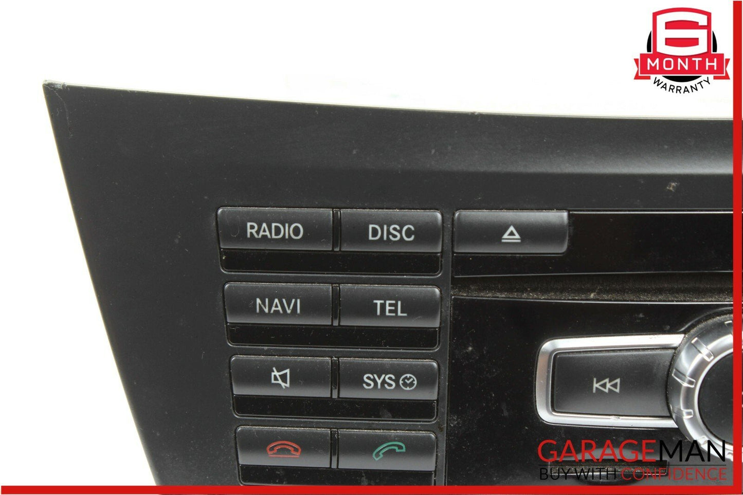 12-14 Mercedes W204 C250 C350 Navigation Command Head Unit DVD CD Audio OEM
