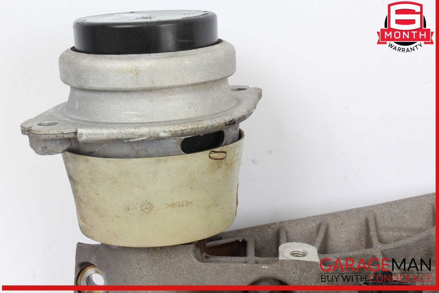 03-06 Porsche Cayenne Turbo 955 Engine Left Side Mount Bracket w/ Motor